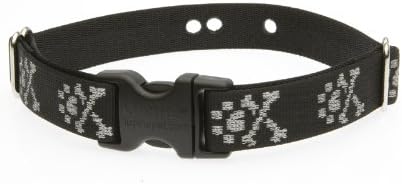LupinePet Originals 1" Bling Bonz 16-24" Containment Collar Strap for Medium and Larger Dogs