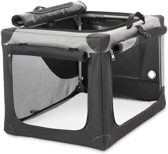 EveryYay by Petco Going Places Stow & Go Portable Canvas Dog Crate 24" L X 18" W X 17" H