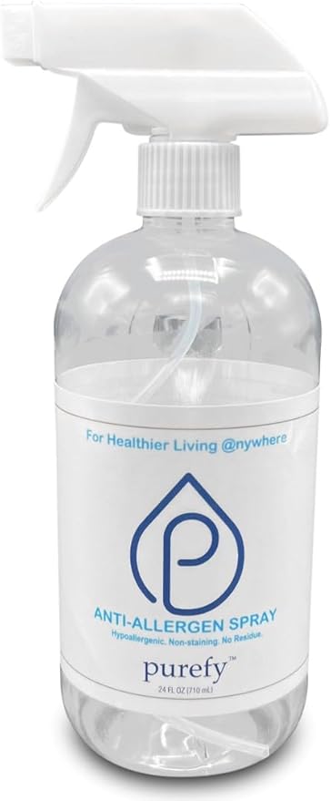 PUREFY Spray (24oz) Eliminate Contaminants Pet Dander Matter and Odor Unscented. No Residue.. Safe for babies and Pets.
