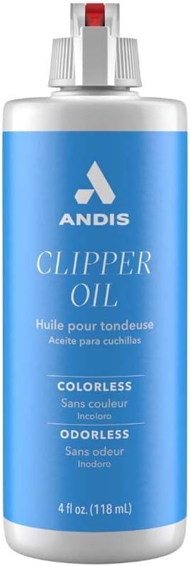Andis Blade Oil for Grooming Clipper Specially Formulated to Clean and Lubricate The Blade, Extends Blade Life Use Regularly for Maximum Clipper Power and Longer Blade Life – 118 ml (Pack of 2)