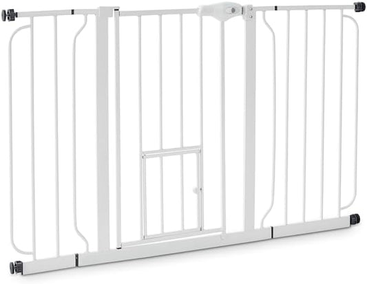 EveryYay by Petco in The Zone Steel Walk-Through Pet Gate 29-50" W X 30" H