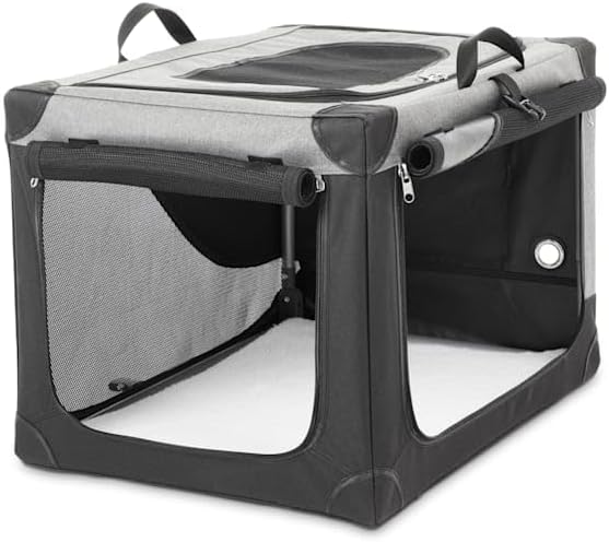 EveryYay by Petco Going Places Stow & Go Portable Canvas Dog Crate 24" L X 18" W X 17" H