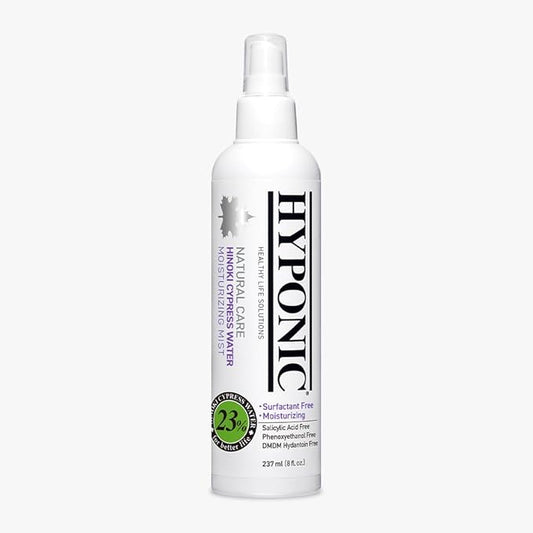 HYPONIC Hypoallergenic Hinoki Cypress Moisture Detangling Mist Spray for All Pets (Scented, 8.01 oz) - Conditioner, Detangler, Dematting, Deodorizing Perfume Spray for Sensitive Skin & Coat