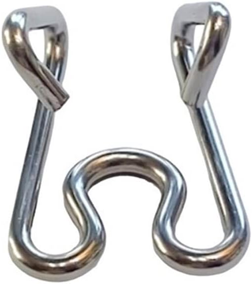 6-Pack of Small to Medium (2.2mm) Collar Links Stainless Steel