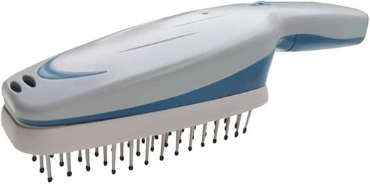 Ionic Pet Bath Brush for Dogs Pet Electric Comb Pet Comb Pet Brush Pet Cleaning Comb Pet Grooming Comb, slicker brush, standard, Grey