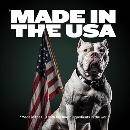 Bully Max 25/11 High Protein & Low Fat Dry Lamb Dog Food for Puppies and Adult Dogs - Chicken-Free Lamb Flavor - Natural Puppy Food for All Ages, Small and Large Breeds - Large Kibble Size, 15 lb. Bag