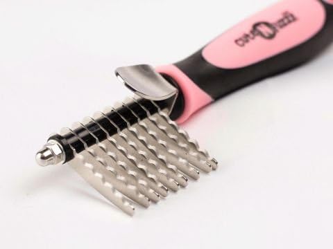 Pet Dematting Comb, Pink