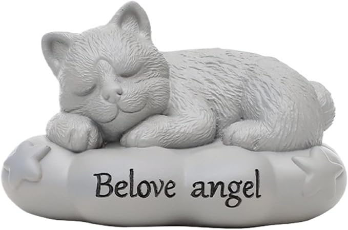 pet Memorial Stones，pet Grave Markers， Grave Marker,pet Headstone，Resin Material, Durable and Environmentally Friendly，for pet Memorial Gifts (Dog)