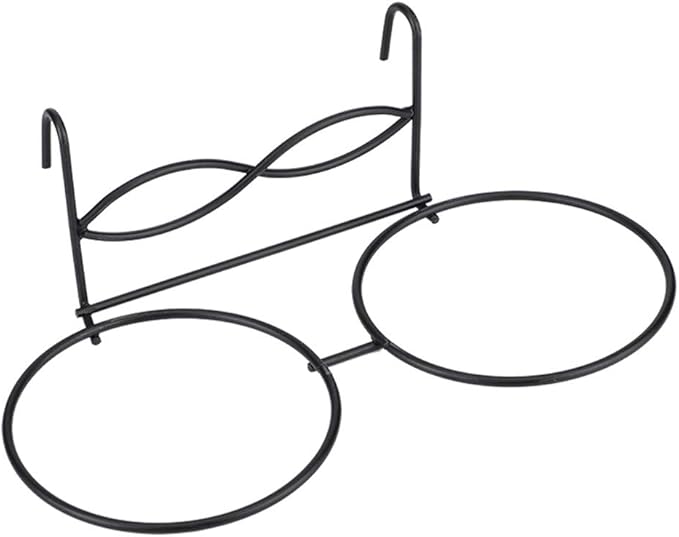 Stainless Steel Hanging Food & Water Bowl for Cats, Dogs & Puppies - Perfect for Crate & Cage