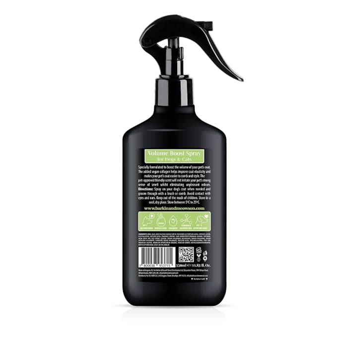 Barkin & Meowson Volume Boost Spray for Dogs & Cats 350ml / 11.83 fl.oz.