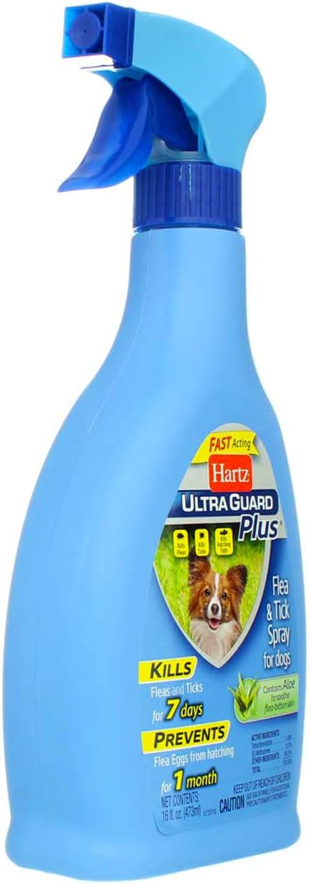UltraGuard Plus Flea And Tick Treatment Spray For Dogs