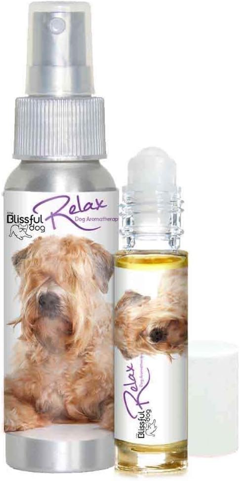 The Blissful Dog Soft Coated Wheaten Terrier Relax Dog Aromatherapy, 2.67-Ounce Spray