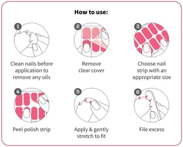 Pet Nail Wraps (Glitter Dots)