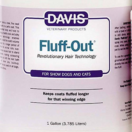 Out Spray Pet Dog Grooming Show Competition Styling Aid One Gallon Size c