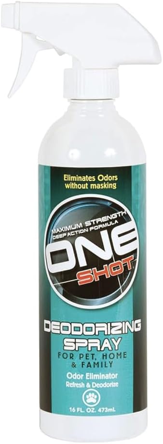 Best Shot Pet One Shot Deodorizing Spray, 16 Oz (ZX8122 16)