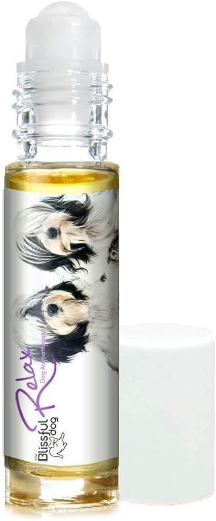 The Blissful Dog Tibetan Terrier Relax Dog Aromatherapy, 0.45-Ounce Roll-On