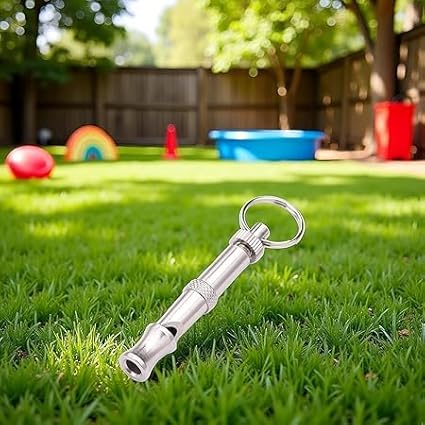 3Pcs Silver Adjustable Ultrasonic Dog Whistle,Portable Whistle Pet Whistle Supersonic Whistle Dog Whistles for Pet Training,Training and Behavior Aids, Portable Pet Training Aid