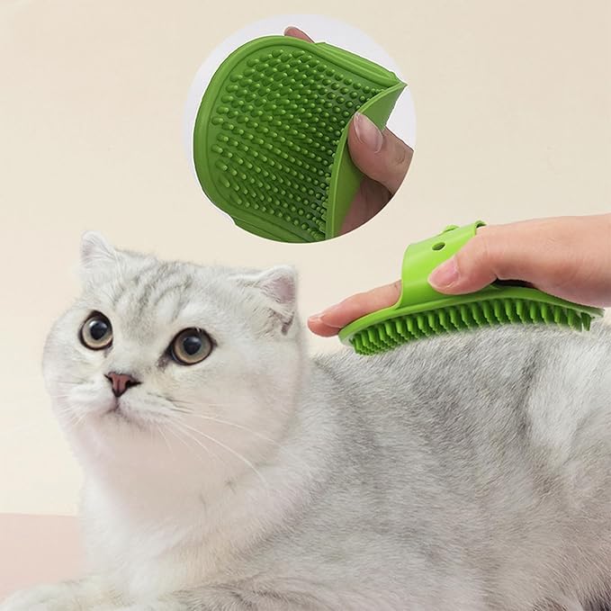 Dog Washing Gloves Brush for Pet: JOANGIHC 3PCS Dogs Shedding Wash Massage Gloves Grooming for Short Long Haired Dogs Cats (Pink)