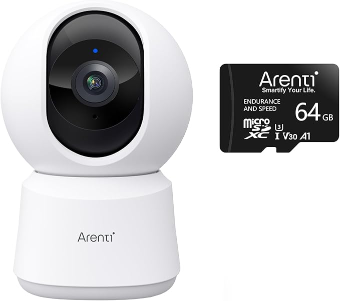 ARENTI P2Q Indoor Camera & 64G TF Card