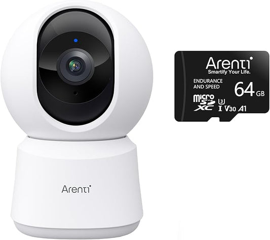 ARENTI P2Q Indoor Camera & 64G TF Card