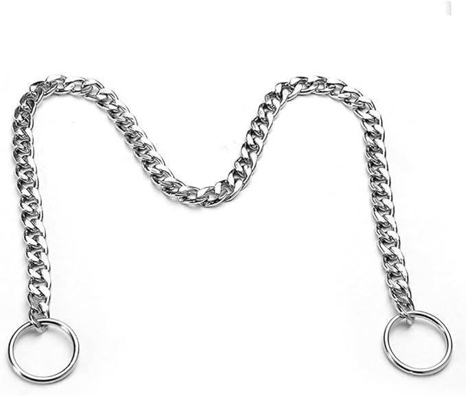 Choke Collar for Dogs Large Breed, Dog Chain Collars Slip P Chain Choke Metal Link Training Heavy Duty Martingale Dog Collar for Xs Small Medium Large Big XL Breed Dogs, XL