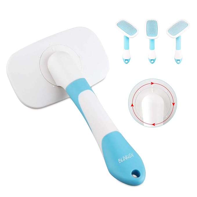 Dog Brush & Cat Brush for Shedding and Grooming,Pet Slicker Combs for Dog & Cat with Long or Short Hair