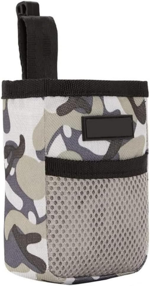Mini Dog Treat Training Pouch Clip On Belt Hand-Free Pet Snack Bag Portable Puppy Training Reward Pouch Auto Closure for Dog Training Behavior Aids (Camouflage)