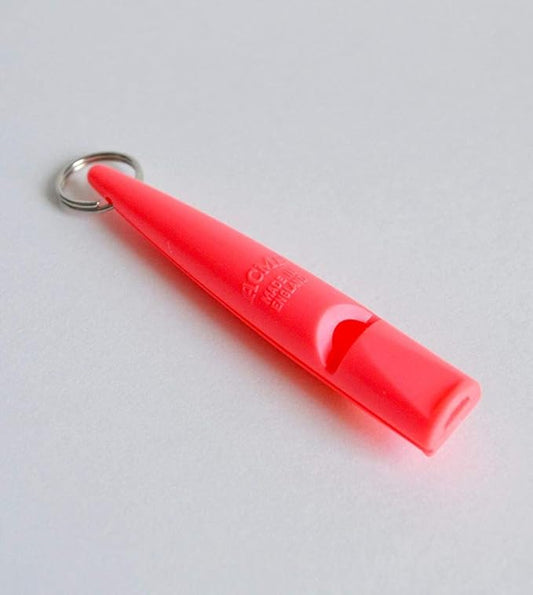 ACME Model 210.5 Plastic Dog Whistle Coral for Dogs - 2 Pack