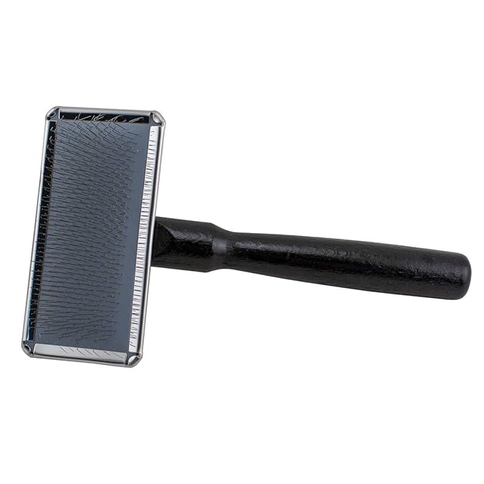 Dog Grooming Slicker Brush-Medium by #1 All Systems