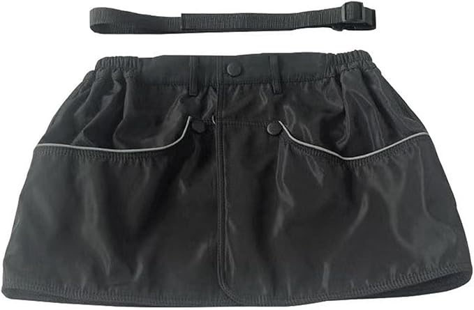 MagiDeal Multi Functional Dog Handler Training Pants Dog Trainer Apron for Small Medium Large Dogs, Black M 86CM