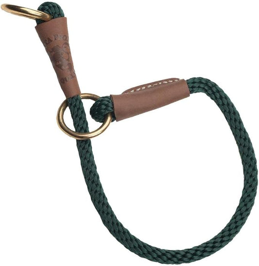 Mendota Pet Command Slip Collar - Dog Training Collar - Made in The USA - Hunter Green - 26 in
