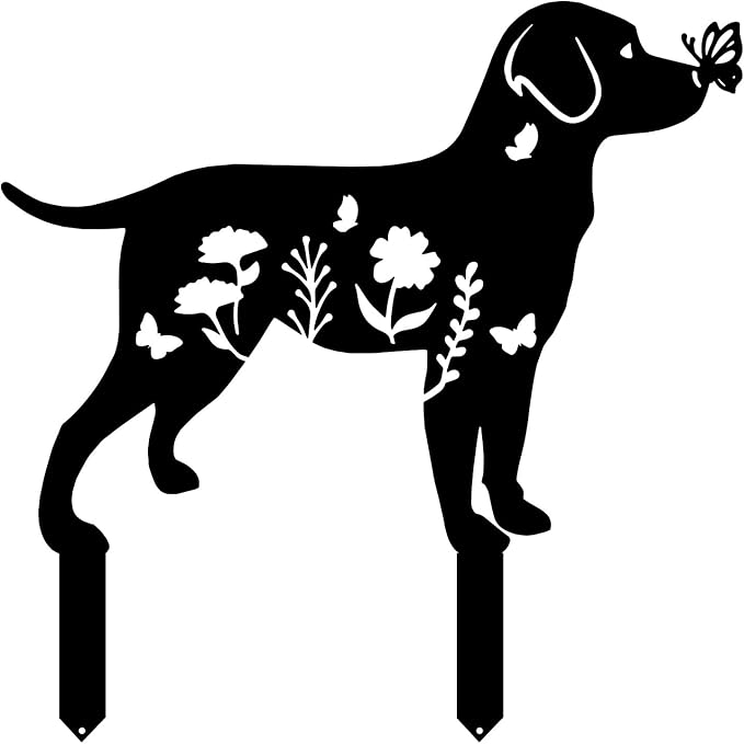 Custom Metal Pet Grave Markers Dog Memorial Plaque, Waterproof Dog Grave Markers Outdoor, Memorial Garden Decor for Loss of Beloved Pet, Personalized Sympathy Gift for Dogs