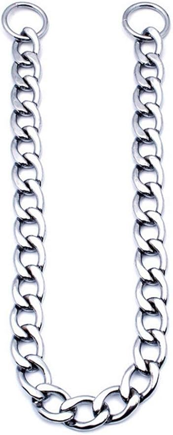 SGODA Chain Dog Training Choke Collar, 22 in, 3.0 mm