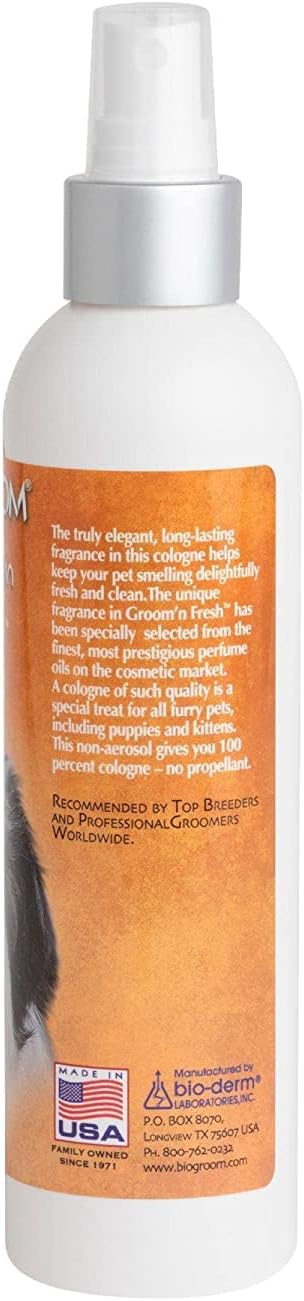 Bio-groom Groom N Fresh Cologne 8 oz - Pack of 6