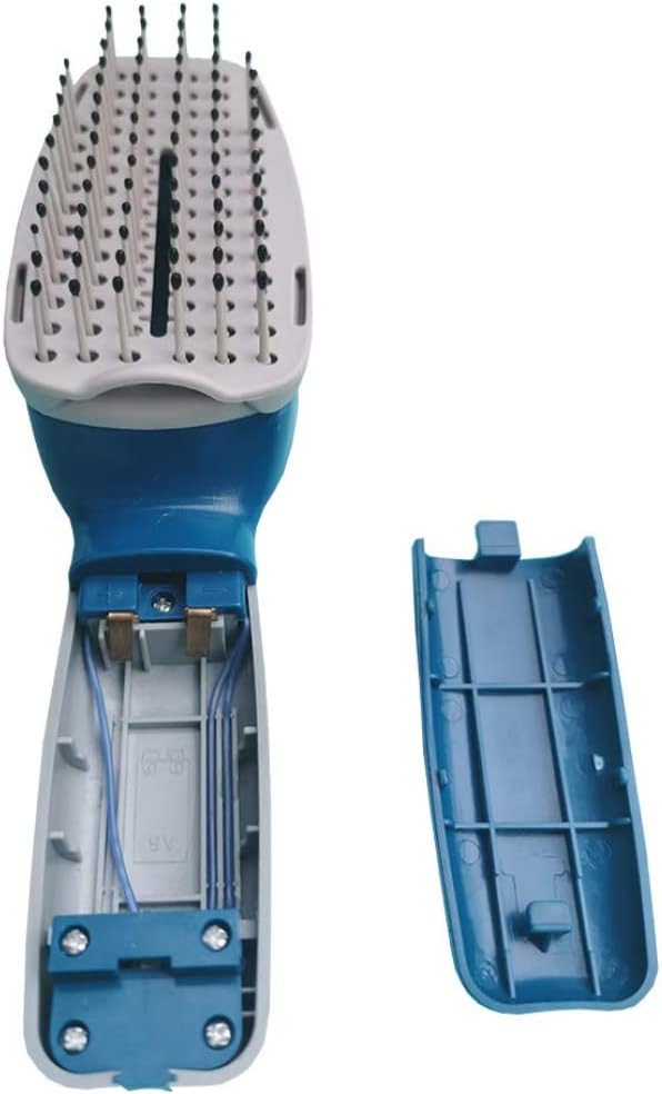 Ionic Pet Bath Brush for Dogs Pet Electric Comb Pet Comb Pet Brush Pet Cleaning Comb Pet Grooming Comb, slicker brush, standard, Grey