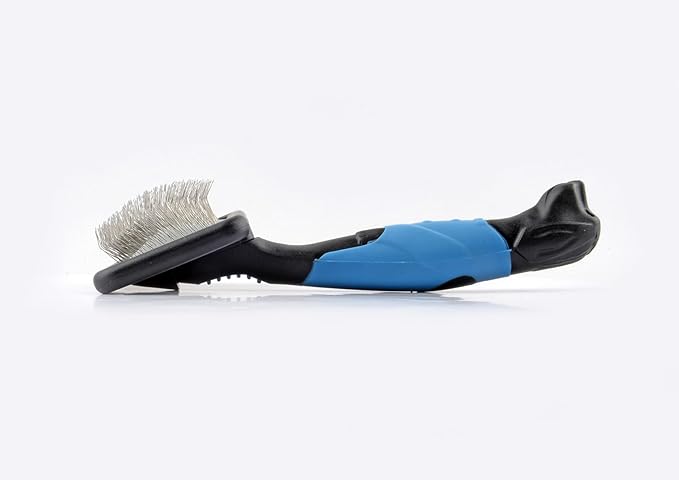 Mr. Slick Medium Slicker Brush, Slicker Brush for Dogs, Dog Brush, Poodle Brush, Dog Brush for Shedding, Dog Grooming, Pet Supplies, Comb Substitute, Dog Products, Brushes for any Grooming Kit