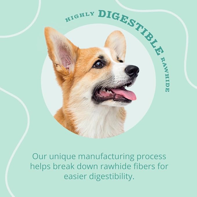 Better Belly Twists Fresh Breath, Digestible for Dogs (1 CASE of 24 Individual Packs of 4.4 OZ, Count of 25), P-94507-1