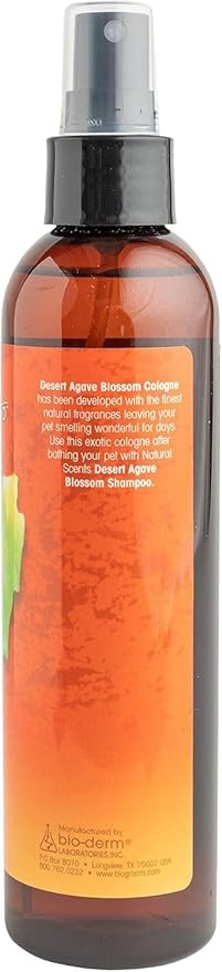 Bio-Groom Desert Agave Blossom Dog Cologne – Deodorizing Spray, Dog Bathing Supplies, Puppy Wash, Cat & Dog Grooming Supplies, Cruelty-Free, Made in USA, Dog Perfume – 8 fl oz 1-Pack