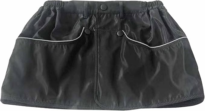 MagiDeal Multi Functional Dog Handler Training Pants Dog Trainer Apron for Small Medium Large Dogs, Black M 86CM