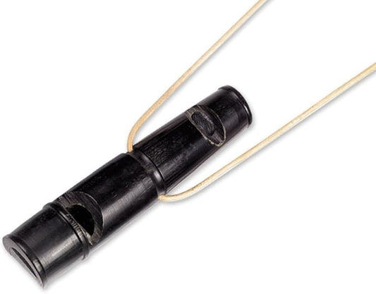 Nobby Buffalo-Horn-Whistle Two Tone, 9 cm
