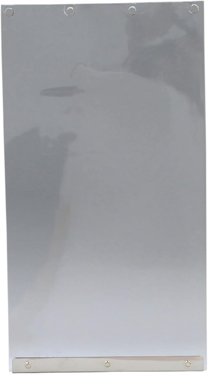 IDEAL PET PRODUCTS SINCE 1979 Ideal Pet Products Designer Series Replacement Flap Ruff Weather, Clear, Extra Large - 9.75" x 17" Flap Size
