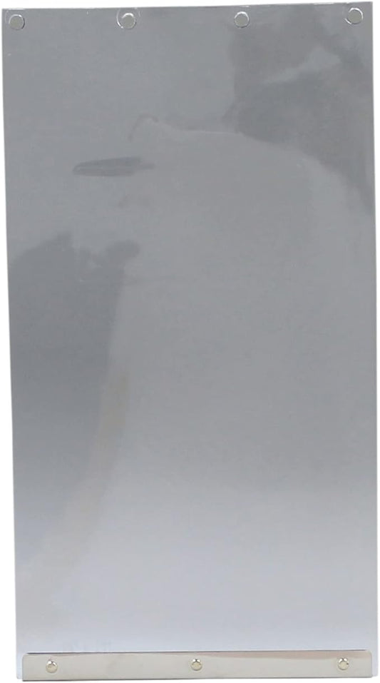 IDEAL PET PRODUCTS SINCE 1979 Ideal Pet Products Designer Series Replacement Flap Ruff Weather, Clear, Extra Large - 9.75" x 17" Flap Size