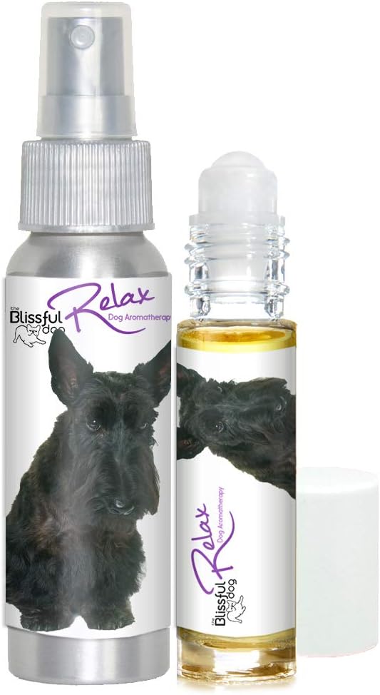 The Blissful Dog Scottish Terrier Relax Dog Aromatherapy, 0.45-Ounce Roll-On