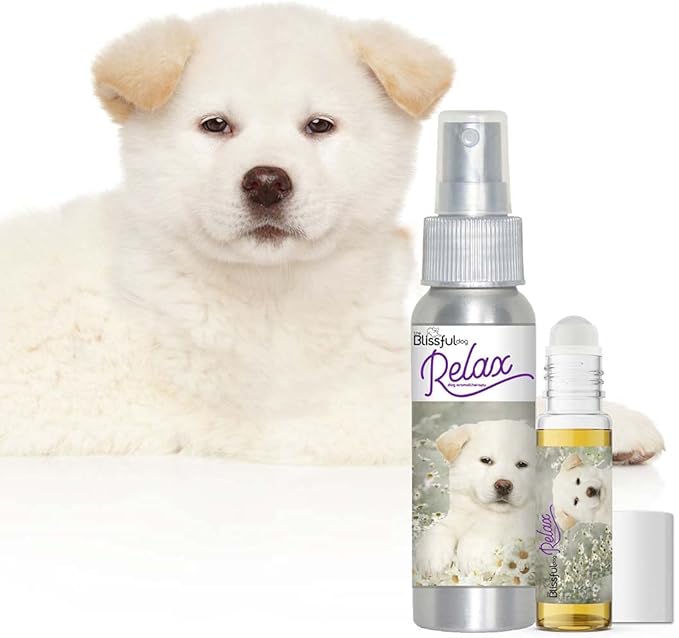 The Blissful Dog Akita Relax Dog Aromatherapy, 0.45-Ounce Roll-On