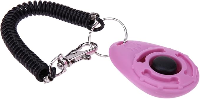 Dog Training Clicker with Wrist Strap, Lightweight Easy to Use, Pet Training Clicker for Cats Puppy Birds Horses