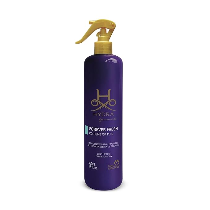 Hydra Forever Fresh Pet Cologne, Finishing Cologne for Dogs and Cats, Grooming Spray, 15 FL. OZ