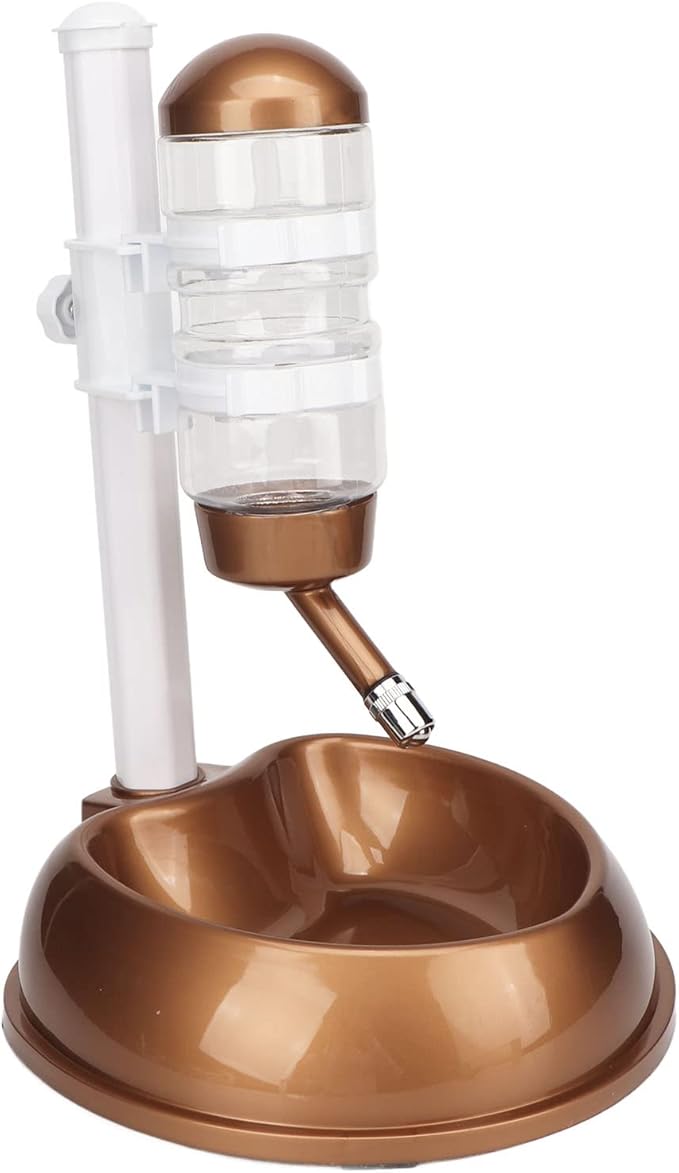 Automatic Gravity Dog Water Bowl Dispenser, BPA-Free, Height Adjustable Dog Automatic Water Food Feeder Large Capacity Pet Drinking Supplies for Pets