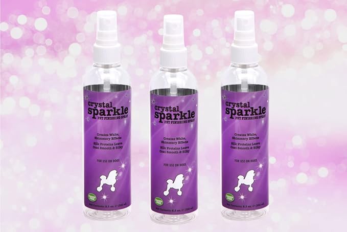 Showseason® Crystal White Sparkle Spray 8.5 oz. | Paraben and Cruelty-Free | Biodegradable and Non-Toxic | Made in The USA