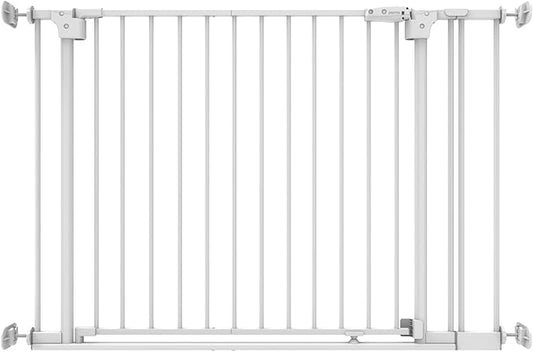 Perma Child Safety Safe Step Baby Gate for Stairs & Doorways, Rental Safe, Install Pressure in Minutes, Mounted Gate, Auto Close, Stay Open, Ultra-Low Bar (38.2–45.7" Wide x 30" Tall)