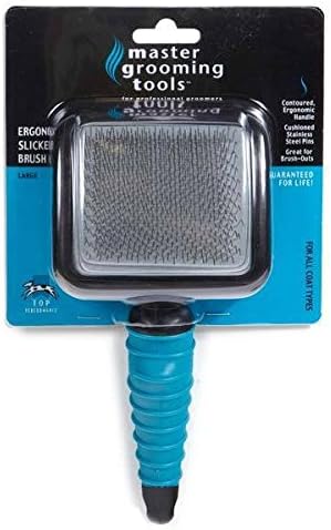 Professional Ergonomic Slicker Brushes for Dogs Dog Grooming Brush Choose Size(Brush - Small)